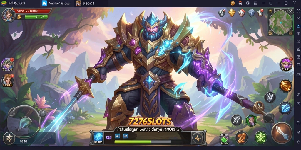 Tampilan gameplay seru di 7276SLOTS dengan aksi mendebarkan.