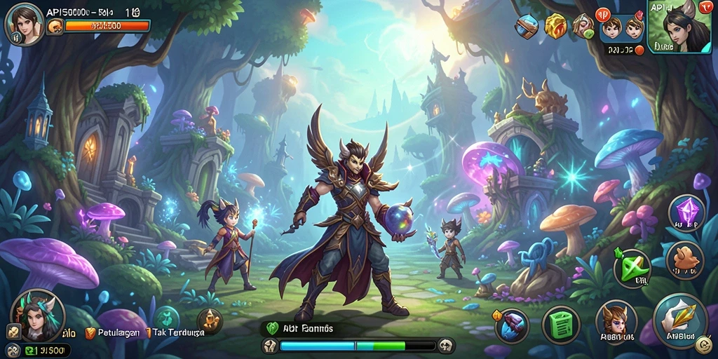 Tampilan menakjubkan dari gameplay API5000 yang penuh petualangan.