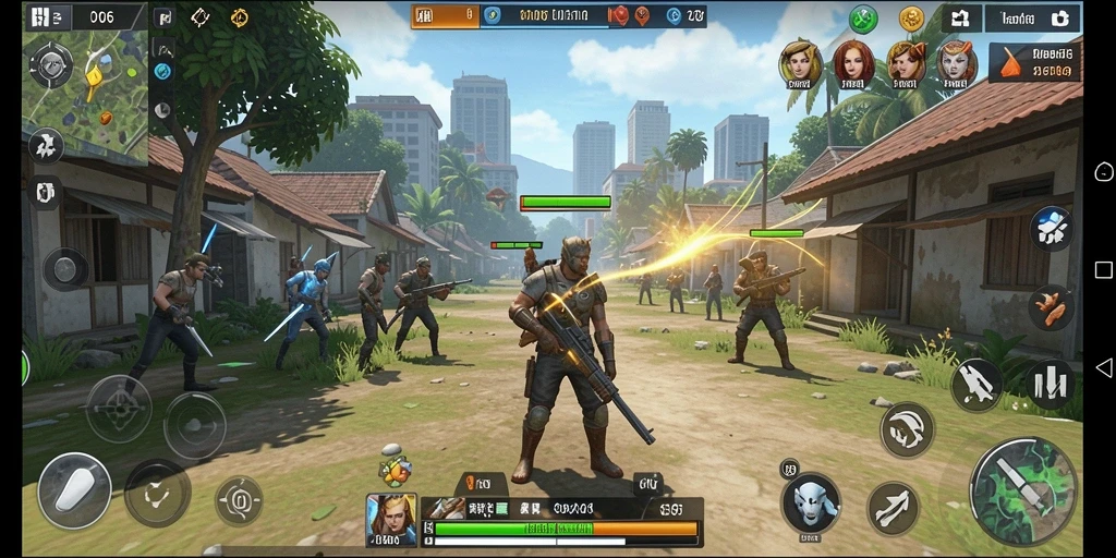 Tampilan aplikasi D06 yang modern dan fungsional.