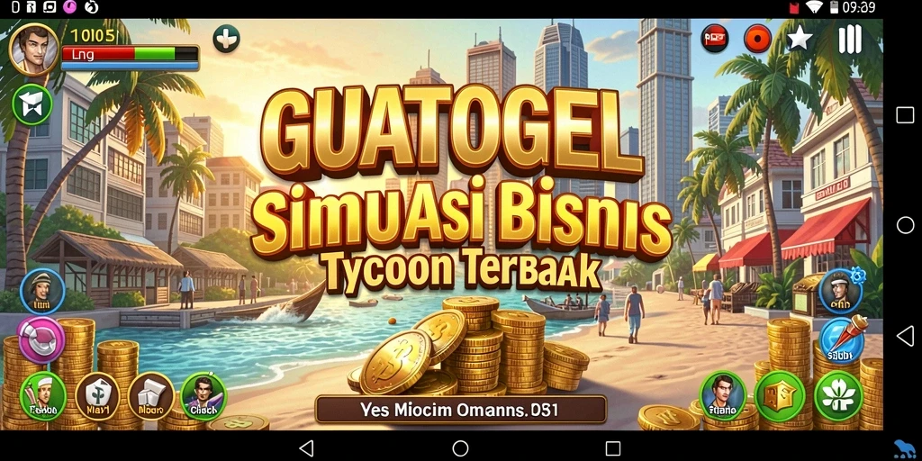 Tampilan menarik dari gameplay GUATOGEL yang penuh strategi.