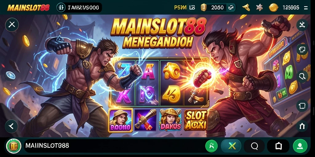 Tampilan menegangkan dalam gameplay MAINSLOT88 yang penuh aksi.