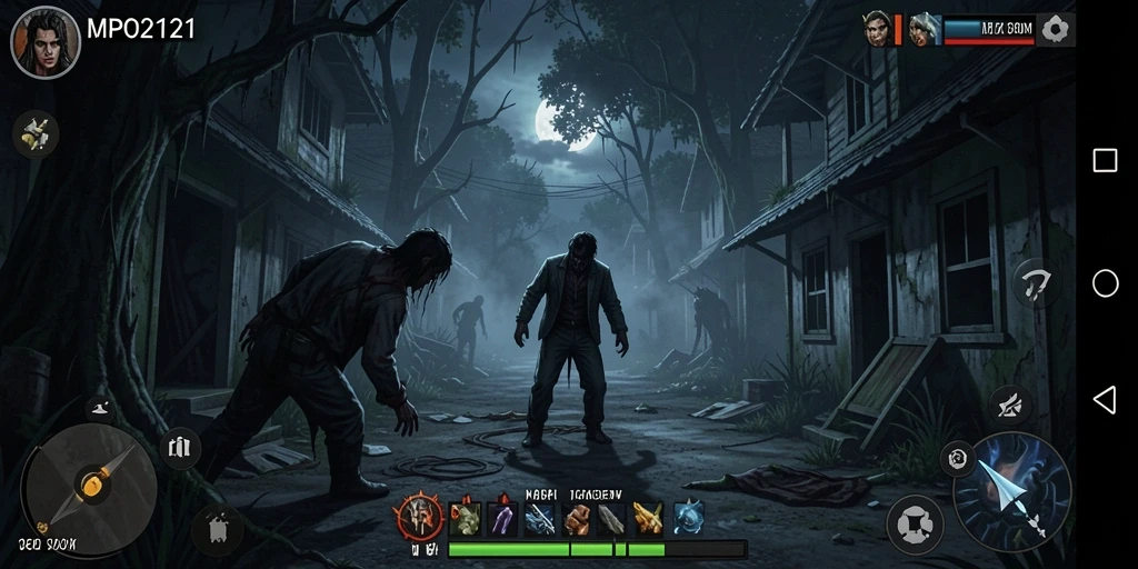 Tangkapan layar gameplay MPO2121 menunjukkan suasana mencekam dan menakutkan.