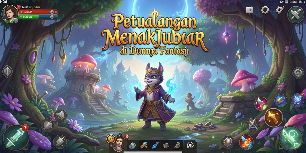 Screenshot N06 menampilkan aksi seru di dunia petualangan.