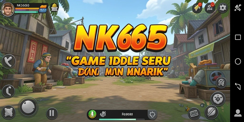 Tampilan utama game NK666 dengan alur gameplay Idle yang menantang.
