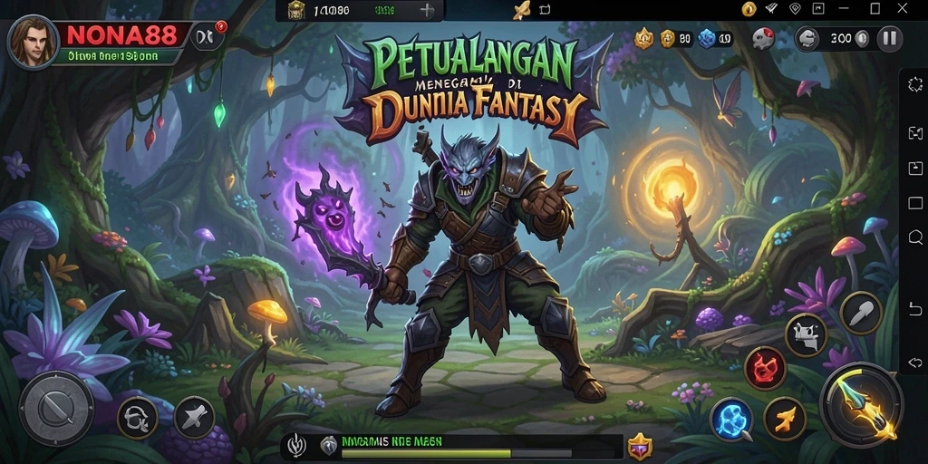 Tangkapan layar gameplay NONA88 yang seru dalam petualangan.