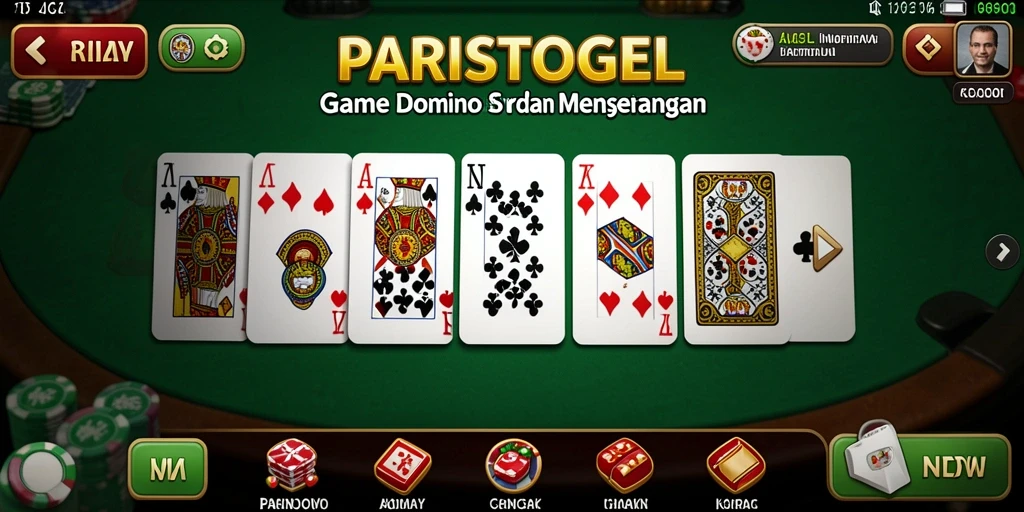 Tampilan gameplay PARISTOGEL yang mengasyikkan dan interaktif.