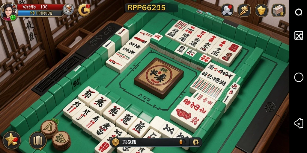 Tampilan menarik dari gameplay Mahjong di RP62RP.