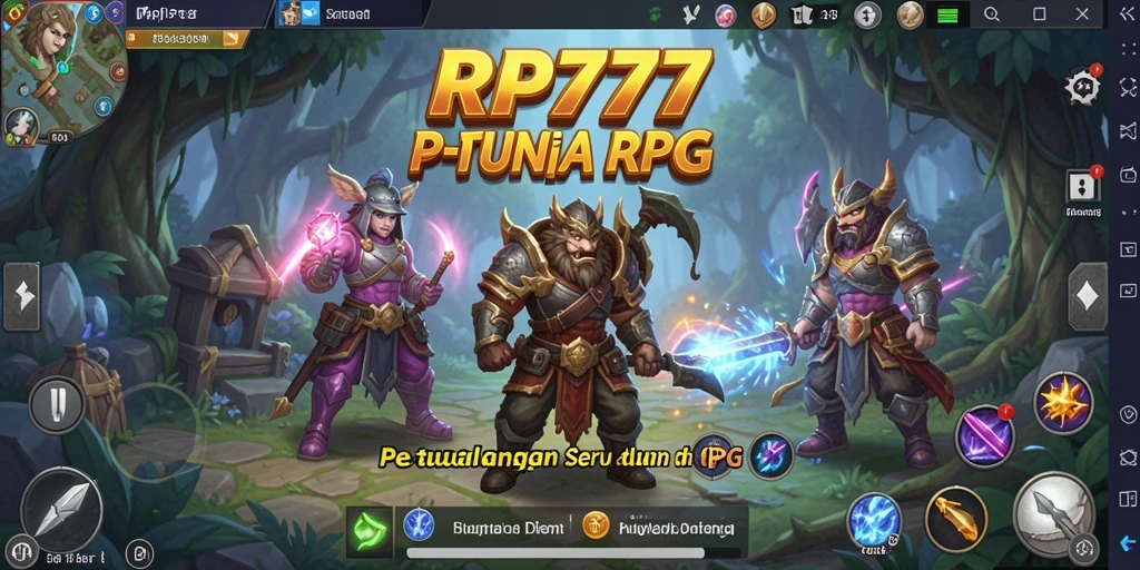 Tampilan gameplay RP777 yang menegangkan dan penuh aksi.