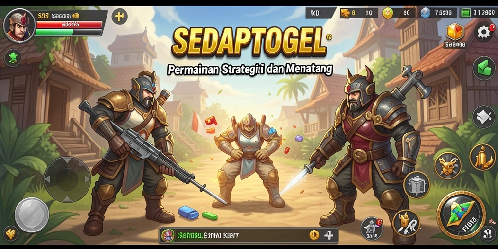 Tampilan menarik dari permainan strategy SEDAPTOGEL yang penuh aksi.