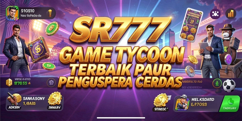 Tampilan gameplay SR777 yang penuh strategi dan inovasi bisnis.