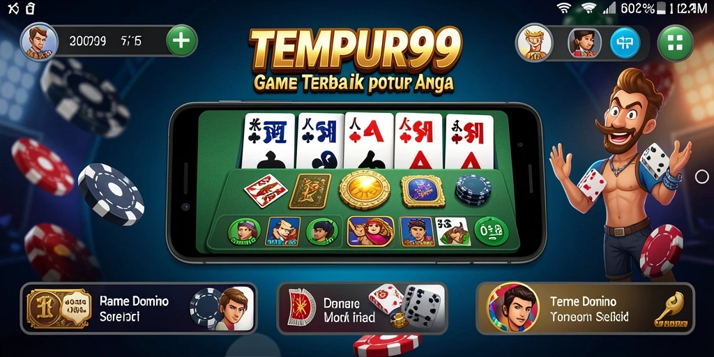 Tampilan gameplay seru dan interaktif di TEMPUR99.